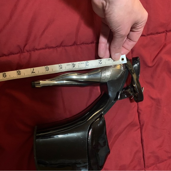 Sexy Pleaser platform heels with butt & legs, size 10 - Picture 4 of 7